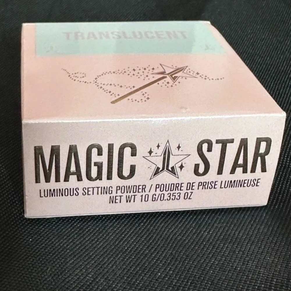 Jeffree Star Magic Star Luminous Setting Powder, Translucent NIB. 10 G/0.353 oz